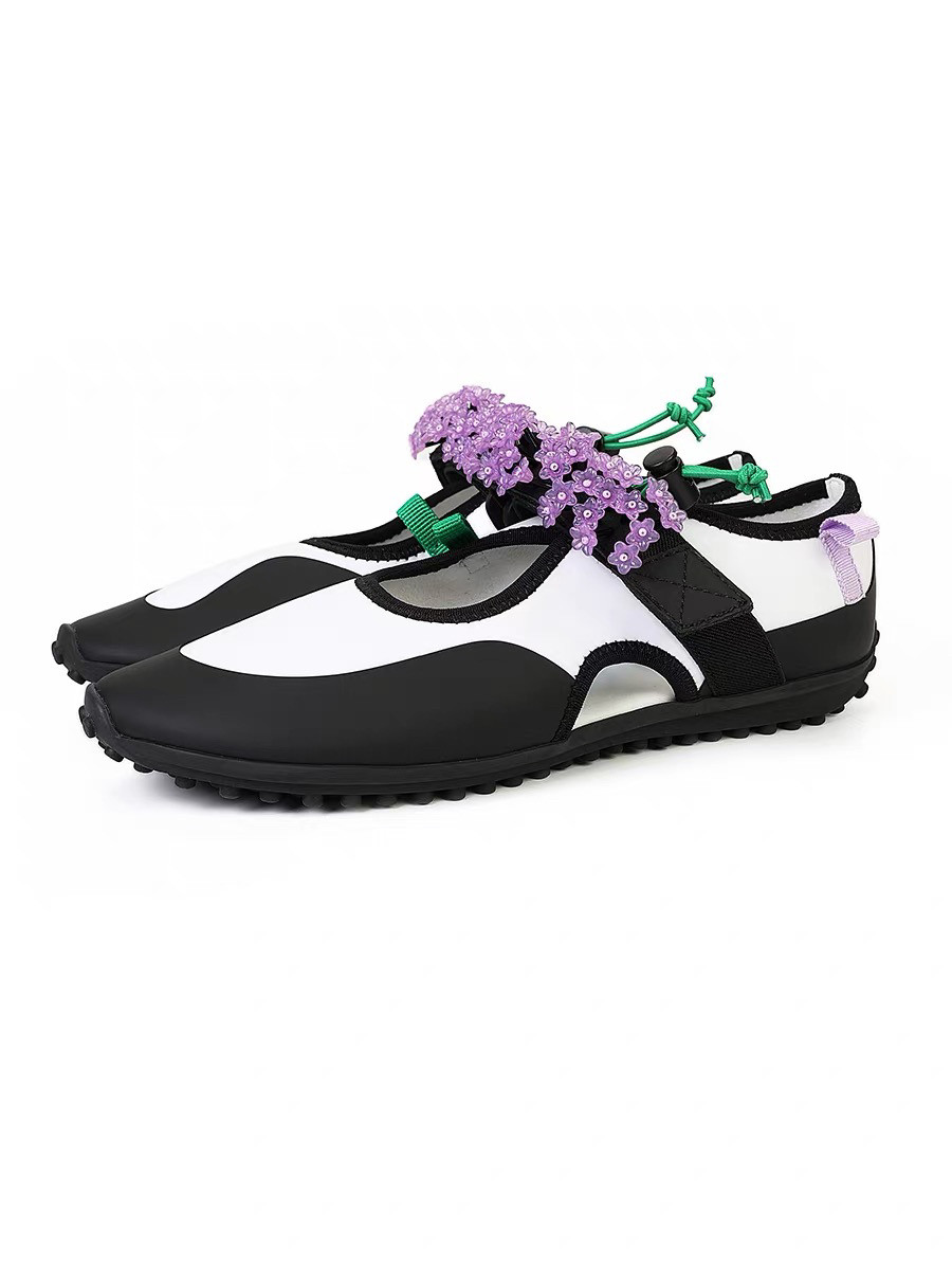 法式复古一字扣魔术贴玛丽珍女2025新款超火手工花朵芭蕾舞鞋单鞋,淘宝优惠券,粉丝福利购,淘宝优惠卷