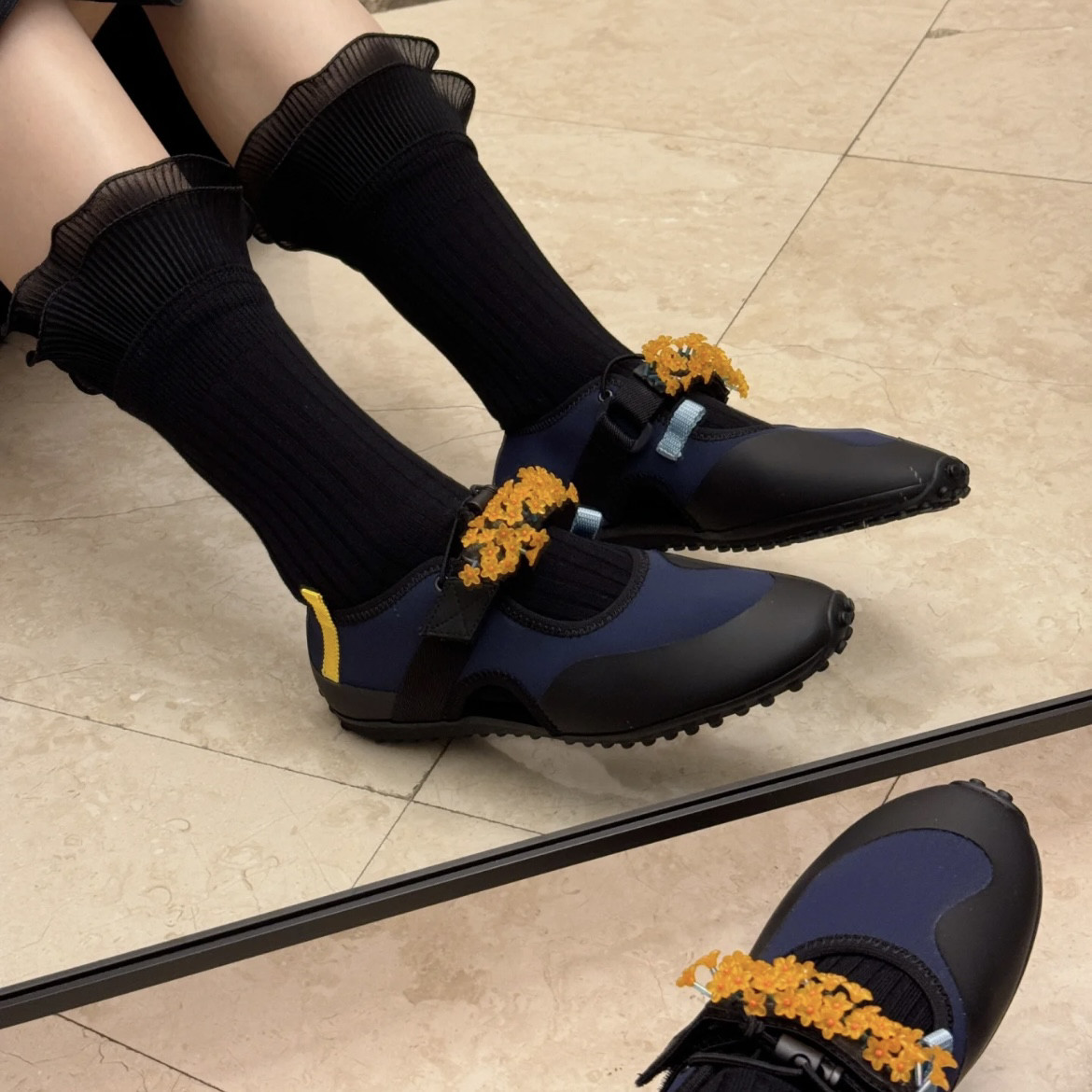 法式复古一字扣魔术贴玛丽珍女2025新款超火手工花朵芭蕾舞鞋单鞋,淘宝优惠券,粉丝福利购,淘宝优惠卷