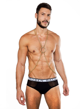 链子项链男神衣服搭配型男配饰潮流型男搭配帅气成熟