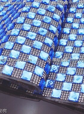 玻璃手缝钻网钻背胶排钻 DIY鞋子贴钻箱包衣服饰品烫钻手机壳材料