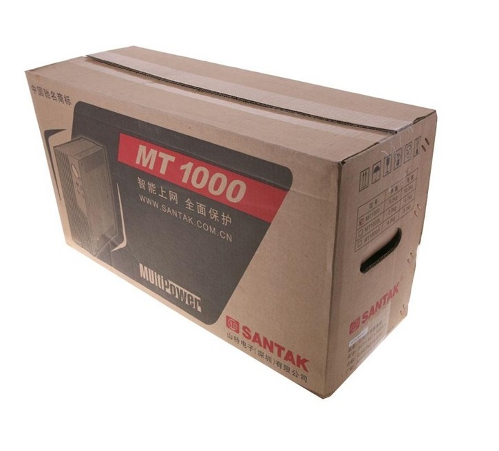 SANTAK山特 UPS不间断电源 MT1000-PRO 1000VA延时20分钟稳压600W - 图2