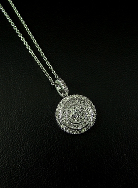 微镶锆石花朵水滴女士流行首饰