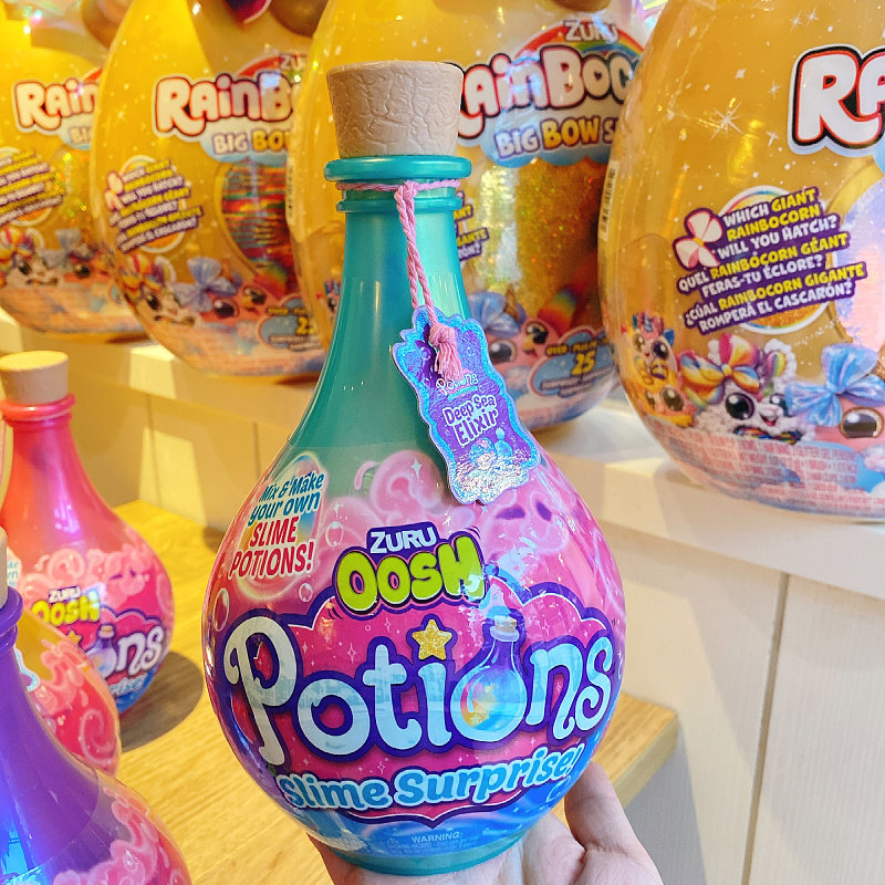 Zuru史莱姆slime魔法瓶水晶橡皮彩泥diy软软乐轻粘土盲盒手工玩具 鼎慧母婴专营店 淘优券