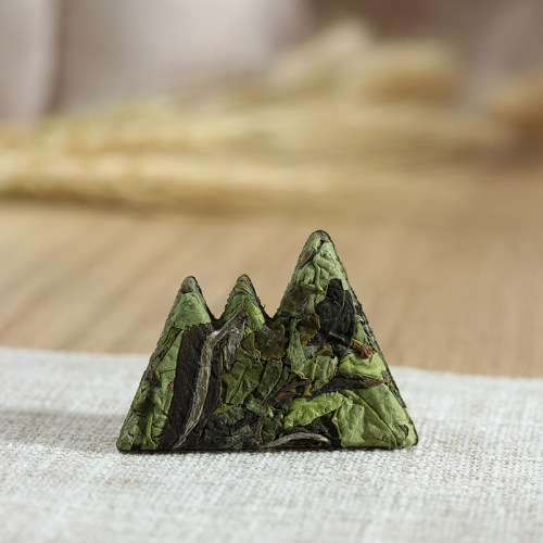 【一片茶山.小草】2022群体种菜茶贡眉饼56片/224克   管阳高山茶 - 图0
