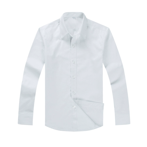 Осенняя хлопковая рубашка для мальчиков, детская форма, костюм для школьников, подходит для подростков