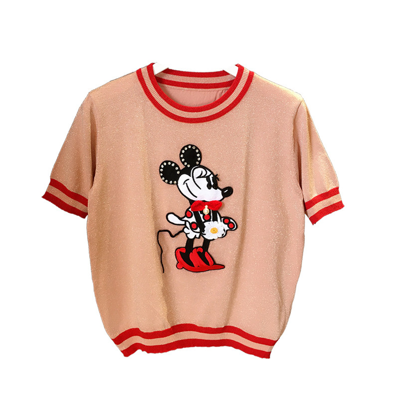 only you2020夏装新款可爱钉钻t恤 ONLY YOU只有你 定制T恤