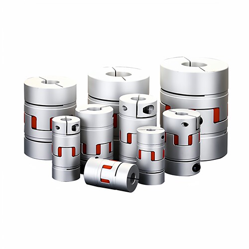 铝合金梅花联轴器星型丝杆编码器大扭矩滚珠丝杆伺服电机连轴器 - 图3