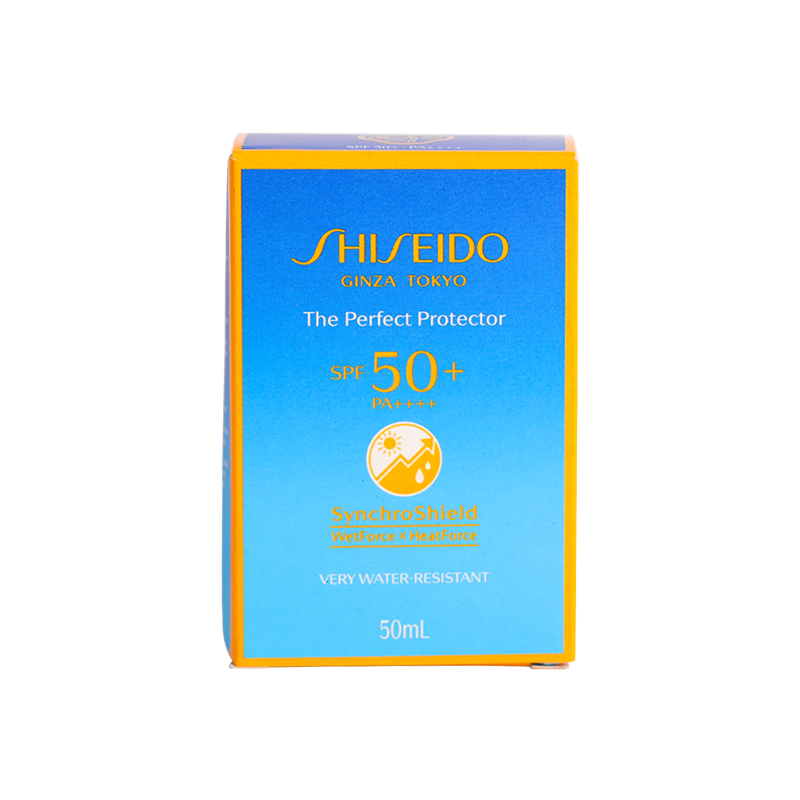 现货！资生堂蓝胖子防晒霜50ml新艳阳防晒水动力 SPF50+