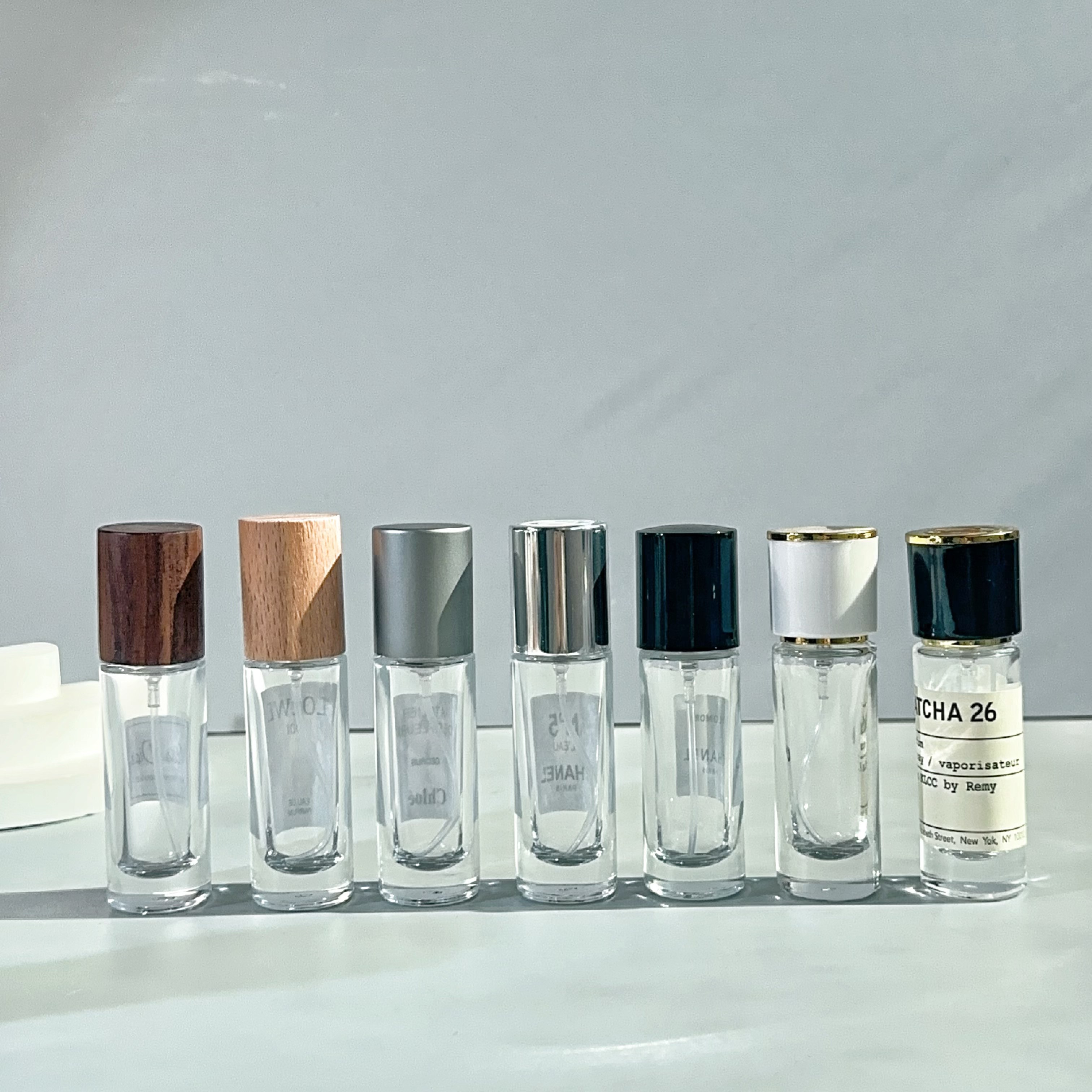 10ML香水喷雾空瓶螺口玻璃分装瓶便携式可重复使用液体分装替换瓶,淘宝优惠券,粉丝福利购,淘宝优惠卷