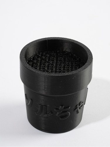 宠物猫咪胡须收集器3D打印设计花盆摆件 - 图1