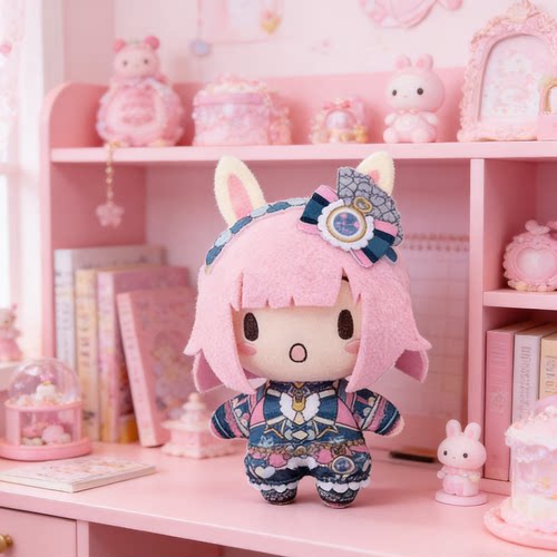 正版现货SEGA世嘉初音未来PJSK世界计划豆豆眼挂件毛绒公仔玩偶 - 图1