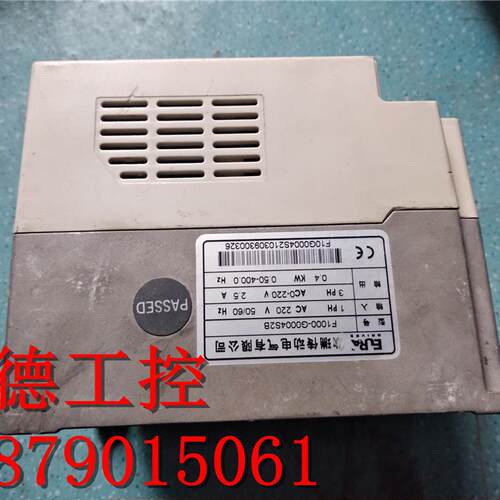 欧瑞变频器F1000-G0004S2B 0.4KW 220V现货保证质量400W - 图0