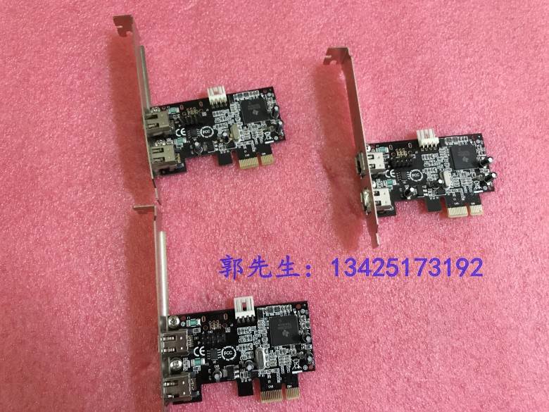 PCIEx1转 1394A 火线卡 TI XIO2200A FG-E2200-2E1I-B1-01-BC01 - 图1