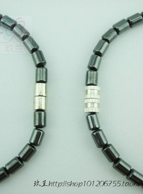 黑胆石挂件水滴礼品吊坠项链