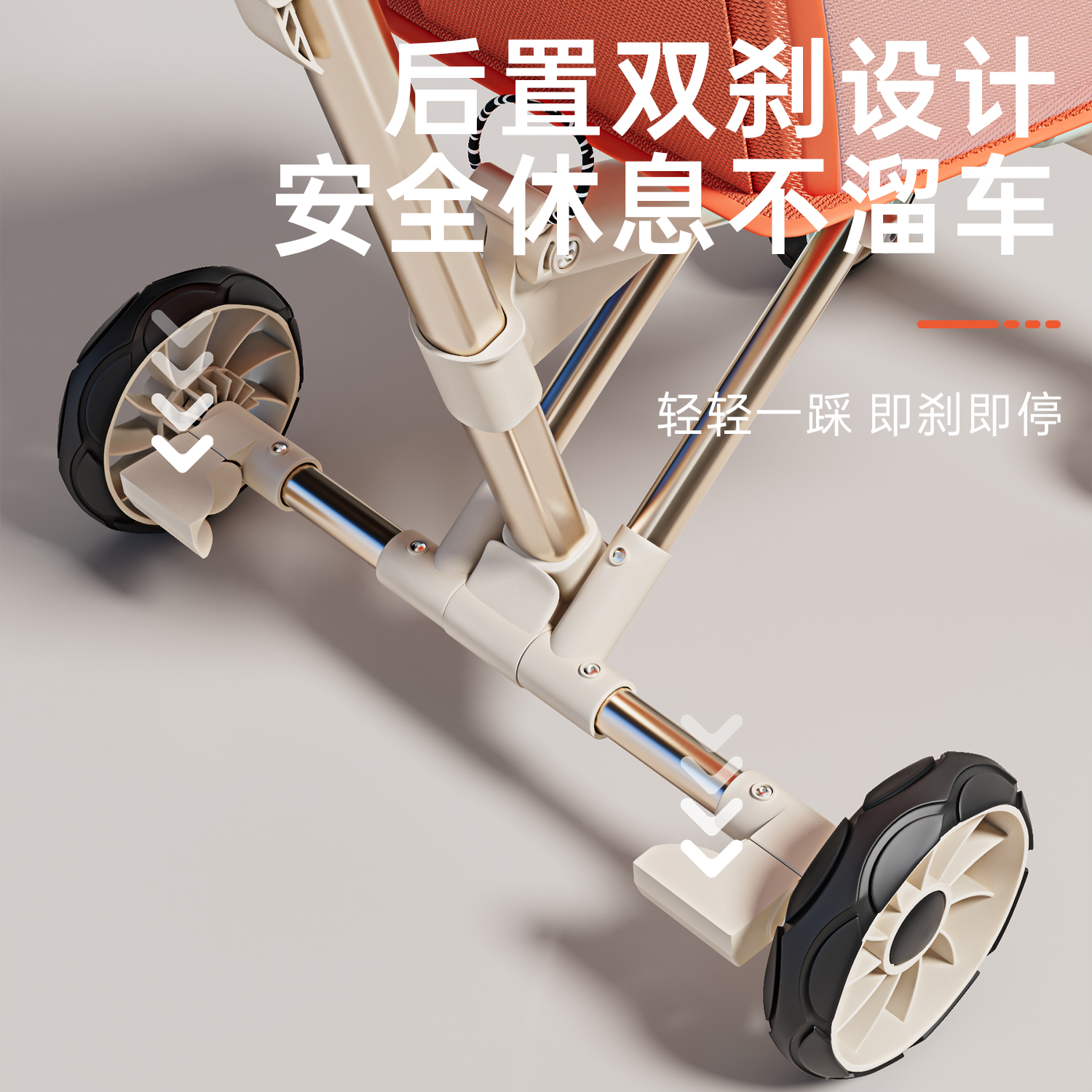 超轻便口袋伞车溜娃神器可折叠婴儿伞车轻便遛娃神器四轮推车 - 图1