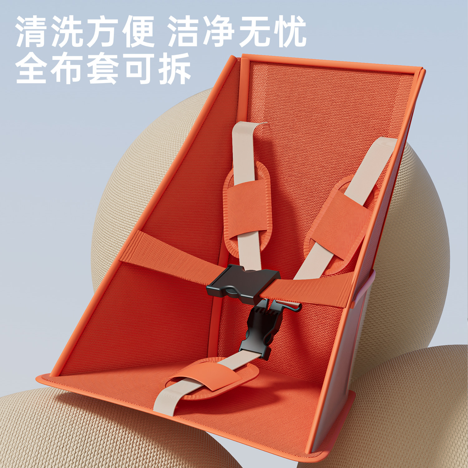 超轻便口袋伞车溜娃神器可折叠婴儿伞车轻便遛娃神器四轮推车 - 图0