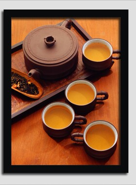 茶馆文化中式风装饰画