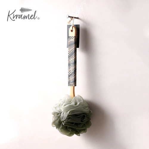 KRRAMEL洗澡沐浴球刷子搓澡神器长柄后背搓背刷搓泥不求人身体刷 - 图2