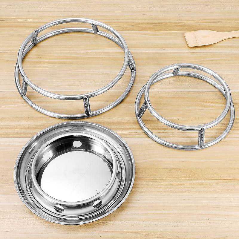 加厚不锈钢圆管锅架双层锅垫放锅架子炒锅架隔热防烫置物架油漏架,淘宝优惠券,粉丝福利购,淘宝优惠卷