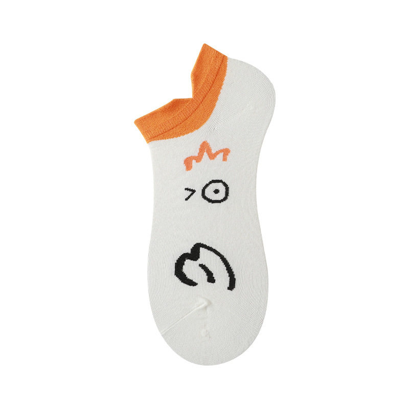 船袜棉浅口春夏隐形袜子女韩国搞怪卡通鸭子鹅日系运动短筒袜男潮,淘宝优惠券,粉丝福利购,淘宝优惠卷