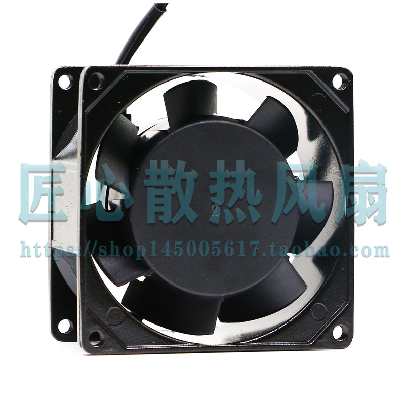 D-FAN DAH8038B AC 220V 20W 80x80x38mm散热机柜风扇风机-图0