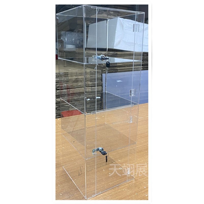 全透明化妆品展示柜玩具模型展示柜亚克力手办乐高收纳柜支持订制,淘宝优惠券,粉丝福利购,淘宝优惠卷