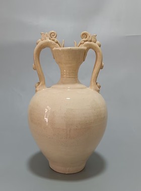 双龙瓶陶瓷摆件家居饰品工艺品