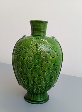 新中式仿古陶瓷花器客厅摆件瓷器