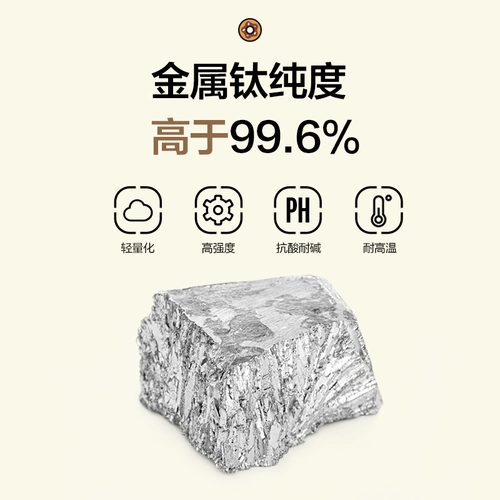 Mu Gao di Line Friends Co -Chranted Titanium Cup Bare Bear Bear Bear Kedako Cup Cup Pure Titanium Coffee Tea Cup Склад