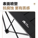 Складное дорожное металлическое портативное снаряжение, алюминиевый сплав, полный комплект