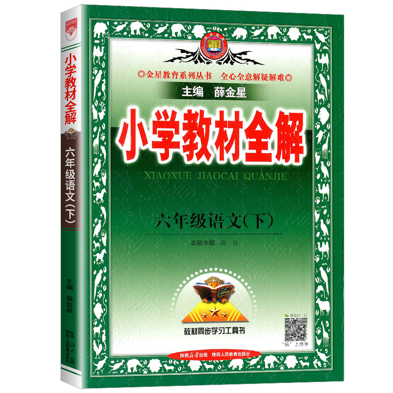 2024春小学六年级下册语文教材全解部编版人教版小学生同步配套练习册总复习资料辅导书籍课本详解完全解读课堂题训练教案本教-图3