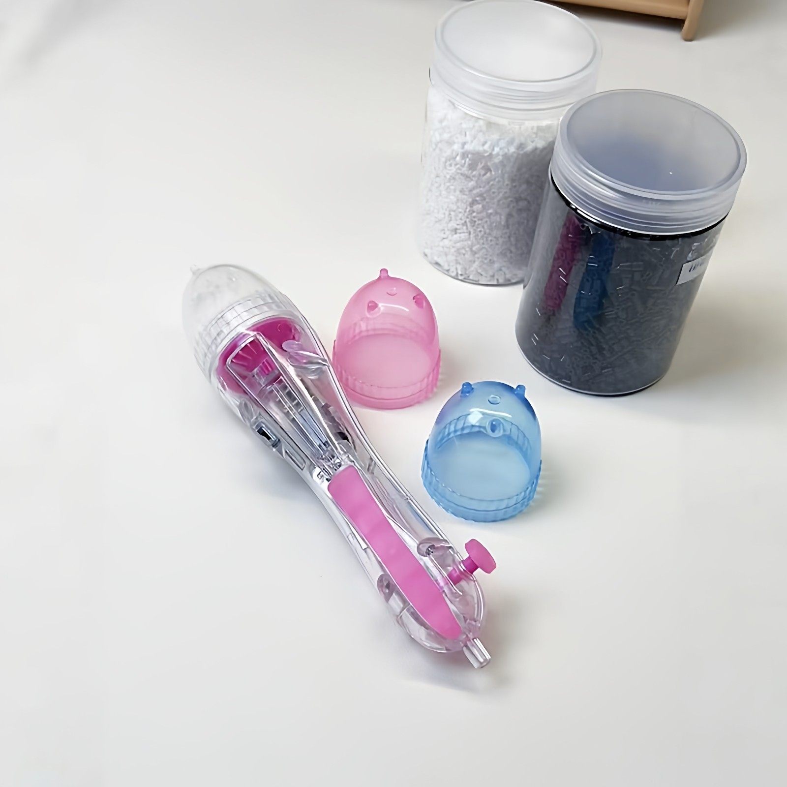 【拼豆人的福音】电动拼豆笔手工diy辅助工具拼豆豆点按式专用笔,淘宝优惠券,粉丝福利购,淘宝优惠卷