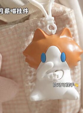 搞怪月薪猫拉条可爱公仔