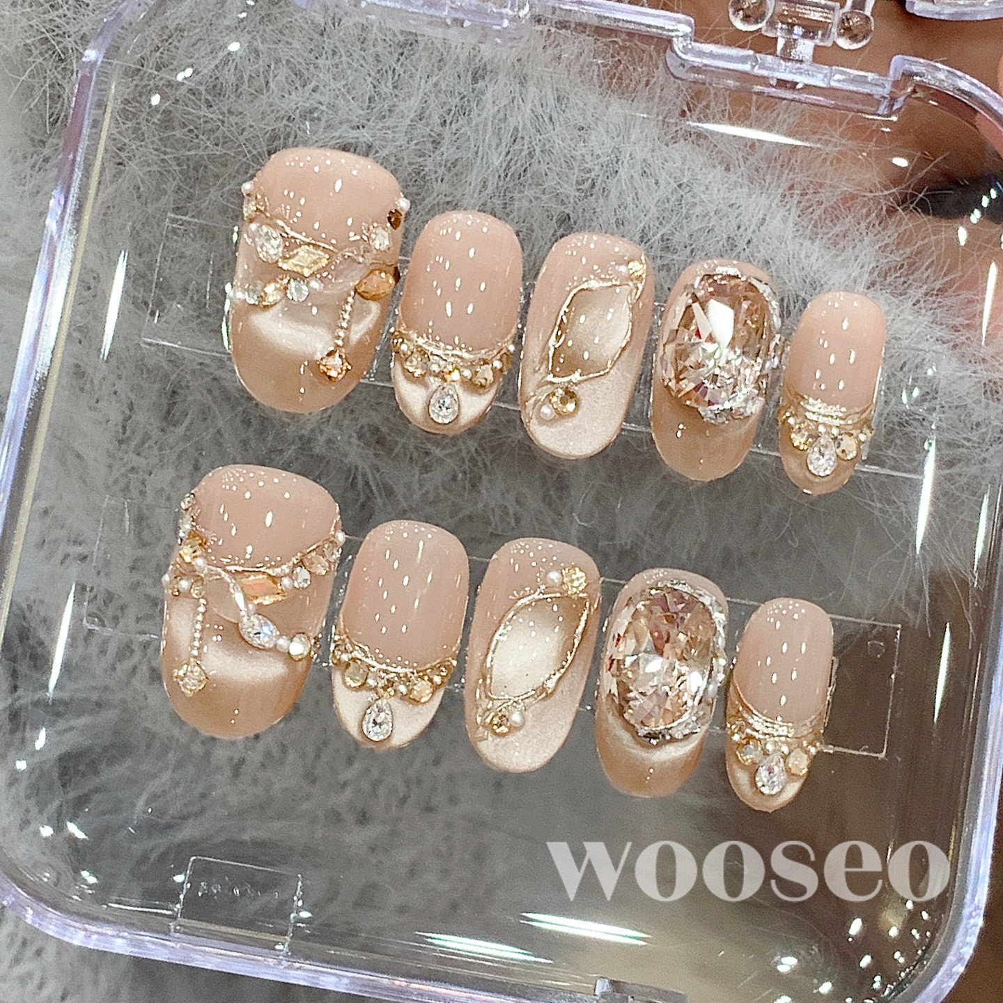 法式美甲穿戴甲高级感显白精致手工指甲贴片2026年新款穿戴式甲片,淘宝优惠券,粉丝福利购,淘宝优惠卷