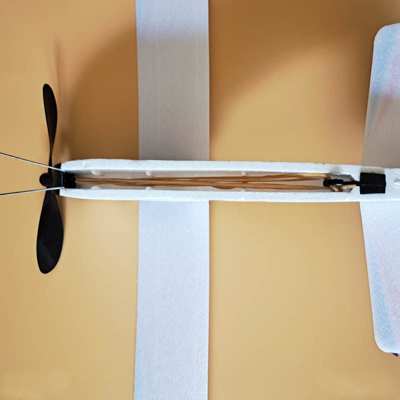 橡筋飞机舱身滑翔机中小学生模型比赛推荐航模泡沫拼装动力滑翔机 - 图1