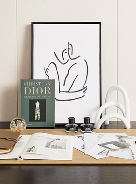 简约现代书籍摆件ins风仿真翻页