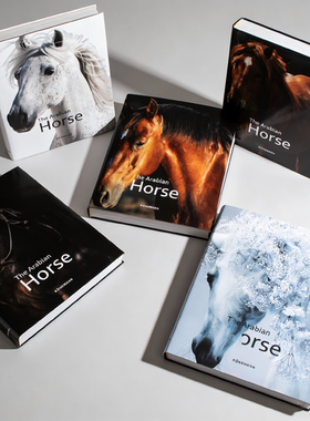 进口原版马术摄影画册多语种书