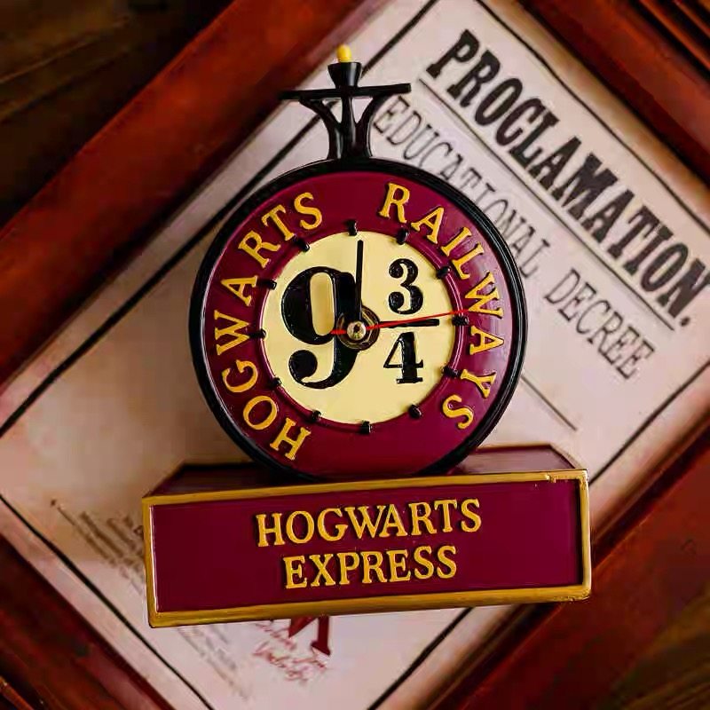 哈利波特周边九又四分之三时钟国王十字车站指示灯箱座钟创意礼物,淘宝优惠券,粉丝福利购,淘宝优惠卷