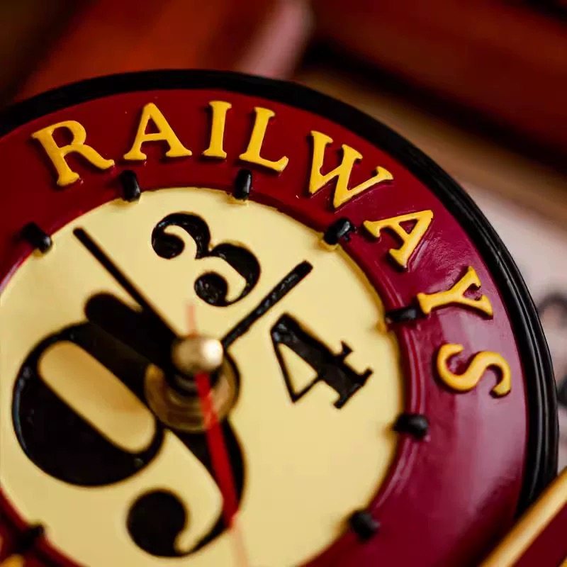 哈利波特周边九又四分之三时钟国王十字车站指示灯箱座钟创意礼物,淘宝优惠券,粉丝福利购,淘宝优惠卷