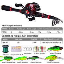 Road Sub Rod Suit Afar Drop Wheel Carbon Rod Fishing Ultralight Ultra Hard Throw Rod Full Set Combination Slip Fishing Gear