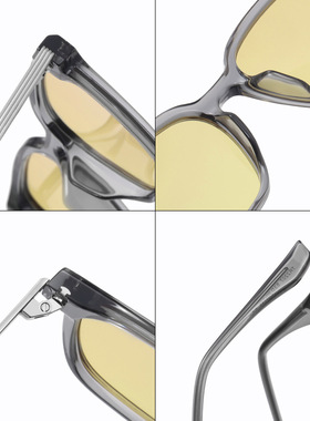 太阳镜防晒防紫外线高级感眼镜夏