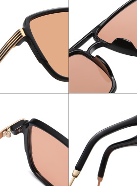 太阳镜防晒防紫外线高级感眼镜夏