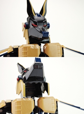 美家宝美高拼插积阿努比斯埃及法老兼容乐玩高具怀旧收藏童年回忆