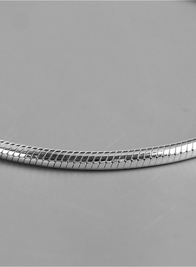 蛇骨链手链情侣款925纯银简约