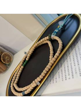 正宗百香籽多圈搭配天然碧玉白水晶白玛瑙莲蓬手串佛珠文玩手链