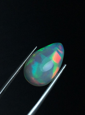 大颗粒！天然欧珀裸石戒指吊坠