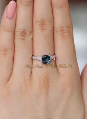 网红同款戒指女日韩纯银镀白金