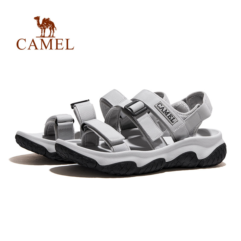 骆驼户外凉鞋男士夏季新款溯溪涉水速干沙滩鞋防滑魔术贴运动鞋女,淘宝优惠券,粉丝福利购,淘宝优惠卷