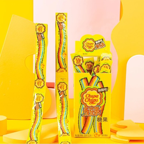 100条特价阿尔卑斯珍宝珠酸条糖果酸软糖橡皮糖果味儿童节小零食 - 图2