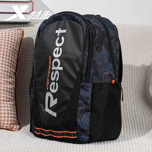 Xtep, демисезонный рюкзак, вместительный и большой универсальный спортивный ранец для отдыха